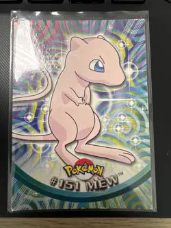 Carta Pokemon Topps #151 Mew non olografica - Edizione Italiana 1999 - Ottime co - Image 1