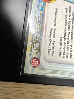 Carta Pokemon Topps #151 Mew non olografica - Edizione Italiana 1999 - Ottime co - Image 3