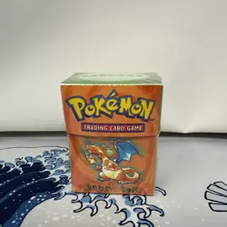 Original Pokemon 1999 Ultra Pro Deck Box Charizard Factory Sealed With Sleeves - Image 1