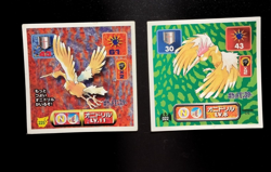 Pokemon Sticker Rare Holo Seal Japanese Amada Fearow A20 - Image 4
