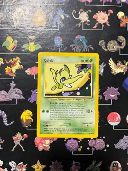 Pokemon TCG Celebi Neo Revelation 16/64 Regular Rare LP/MP - Image 1