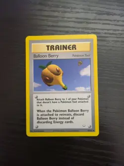Pokemon TCG Neo Revelation #60/64 Balloon Berry LP - Image 1