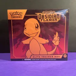 Pokemon TCG Scarlet Violet Obsidian Flames Elite Trainer Box ETB Sealed 🔥 - Image 1