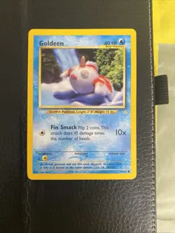 Pokemon TCG Goldeen Neo Revelation 45/64 Regular Unlimited Common Lp - Image 1