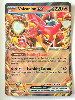 Volcanion ex 031/159 Double Rare Journey Together - Pokemon TCG - Near Mint NM - Image 1