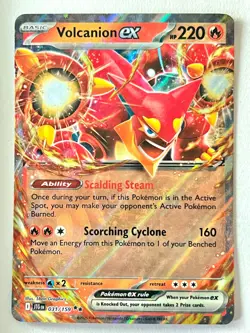 Volcanion ex 031/159 Double Rare Journey Together - Pokemon TCG - Near Mint NM - Image 3