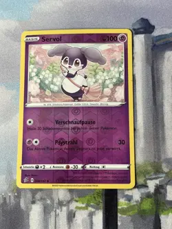 Pokemon Karte Servol 088/192 Clash der Rebellen Boosterfrisch Reverse Holo - Image 1