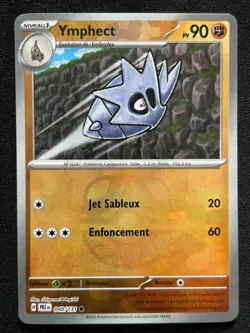 YMPHECT 048/131 MASTERBALL REVERSE PRISMATIC EVOLUTIONS POKEMON FRENCH HOLO CARD - Image 1