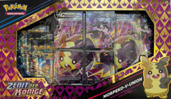 Pokemon TCG Premium-Spielunterlagen Zenit der Konige Morpeko-V-Union Set - Image 1