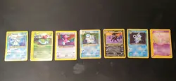 LOTTO DI 7 CARTE POKEMON ASSORTITE - Image 1