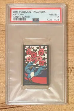 2013 POKEMON HANAFUDA KANTO MARCH ARTICUNO PSA 10 - Image 3