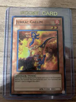 Jurrac Gallim HA04-EN016 Unlimited Edition Super Rare LP - Image 1