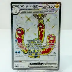 Pokemon Temporal Forces Wugtrio EX Full Art Card 190/162 NM - Image 1