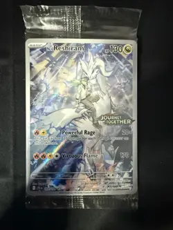 Pokemon TCG N's Reshiram Stamped Illustration Rare Promo Card 167/159 [Sealed] - Image 1