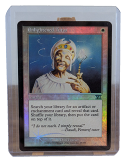 Enlightened Tutor Arena Sixth Edition Promo Foil MTG Magic Gathering Holo Card - Image 1