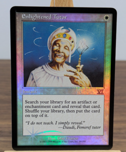 Enlightened Tutor Arena Sixth Edition Promo Foil MTG Magic Gathering Holo Card - Image 2