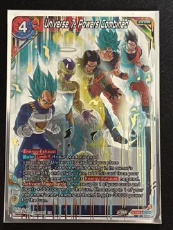 Dragon Ball Super Card Game Universe 7 Powers Combined SR Foil Card BT20-140 - Image 1