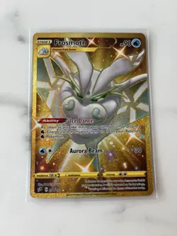 Frosmoth 204/192 Secret Rare Gold Holo Card(Pokemon TCG Rebel Clash) - Image 1