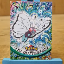 Butterfree #12 Topps Series 1 Blue Back Card Non Holo - Image 1