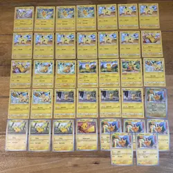 37X Pokemon Pikachu Cards (2017-2024) Bundle Joblot - Image 1