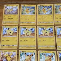 37X Pokemon Pikachu Cards (2017-2024) Bundle Joblot - Image 2