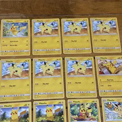 37X Pokemon Pikachu Cards (2017-2024) Bundle Joblot - Image 3
