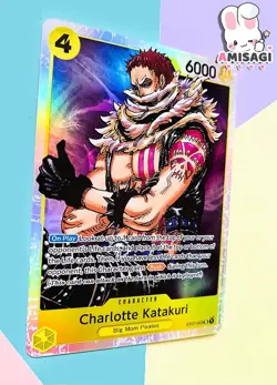 One Piece Card Game - Charlotte Katakuri ST07-003 SR Englisch Foil Karte TCG - Image 2