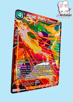 Dragon Ball Super Trading Card - Piccolo, Prideful Strength BT21-014 Pre-Release - Image 2