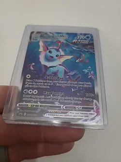 Vaporeon VMAX SWSH182 Sword & Shield Promo Full Art Holo Card NM - Image 3