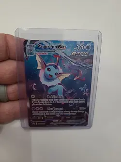 Vaporeon VMAX SWSH182 Sword & Shield Promo Full Art Holo Card NM - Image 4