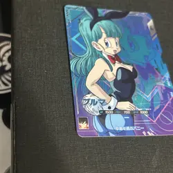 Dragon Ball Super Divers PUR Card SDV5-LPUR1 Bulma Bunny BANDAI NM/M - Image 2