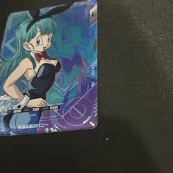 Dragon Ball Super Divers PUR Card SDV5-LPUR1 Bulma Bunny BANDAI NM/M - Image 3