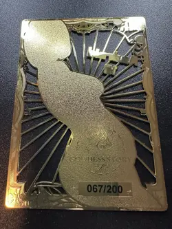 Goddess Story MR Gold Metal Anime Waifu Card - Android 18 - NUMBERED 067/200 - Image 2