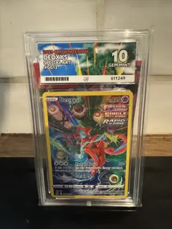 Deoxys Special Art Crown Zenith #GG12 Ace 10 Gem Mint Pokemon Card English - Image 1