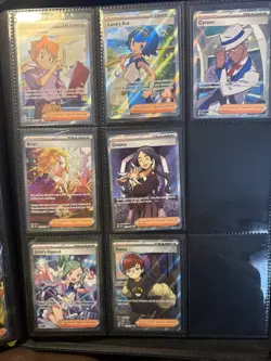 POKEMON TCG TRAINER FULL ART TRAINER LOT - 16 CARDS, Briar, Penny, Lisia’s NM - Image 4