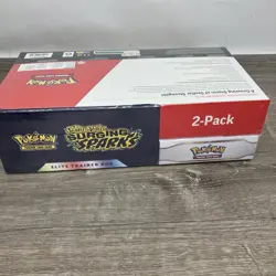 Pokemon Cards Surging Sparks ETB Elite Trainer Box/Booster Bundle Costco 2-Pack - Image 2