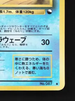 Dewgong No.087 HP Quick Starter Gift Set (Red) Japanese Pokemon Card TCG - Image 3