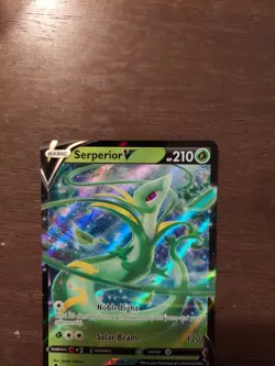 Pokemon Silver Tempest Serperior, Reshiram, Regieleki, Ho-Oh V 4 Card Lot - Image 4