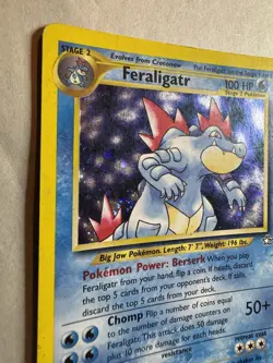 Pokemon TCG Neo Genesis 4/111 Feraligatr Holo Unlimited Rare Card - Image 2