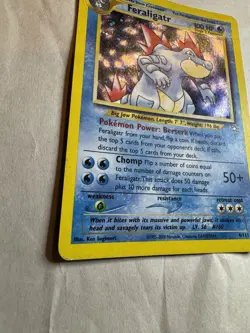 Pokemon TCG Neo Genesis 4/111 Feraligatr Holo Unlimited Rare Card - Image 3