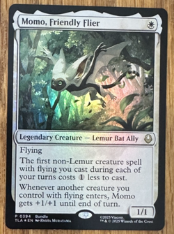MTG Avatar: The Last Airbender, Momo, Friendly Flier 0394 - Promo Foil - Image 1