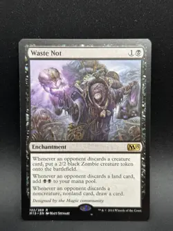 MTG Waste Not R Magic 2015 #122 - Image 1