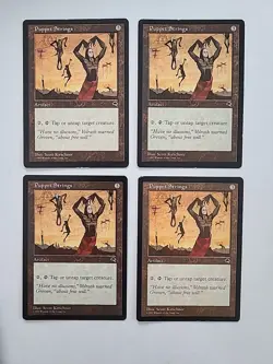 Magic The Gathering MTG Puppet Strings - Tempest - EX Authentic & Official - Image 1