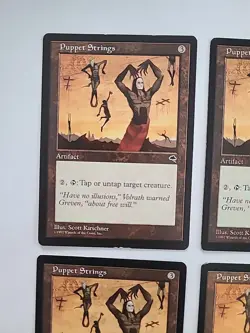 Magic The Gathering MTG Puppet Strings - Tempest - EX Authentic & Official - Image 2