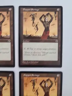 Magic The Gathering MTG Puppet Strings - Tempest - EX Authentic & Official - Image 3