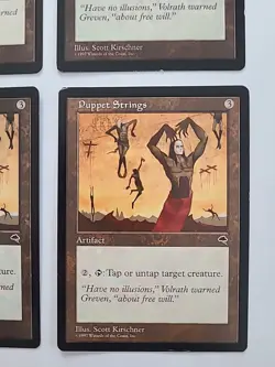 Magic The Gathering MTG Puppet Strings - Tempest - EX Authentic & Official - Image 5