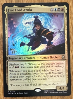 MTG Avatar: The Last Airbender, Fire Lord Azula - Prerelease Promo Foil - Image 1