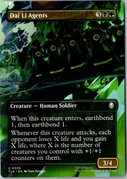 MTG Dai Li Agents (Borderless), Avatar The Last Airbender NM - Image 1