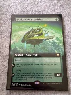 Exploration Broodship (Extended Art) Commander: Edge of Eternities EOC0034 - Image 1