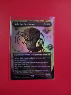 Koh, The Face Stealer (Borderless FOIL) Magic The Gathering - Avatar ATLA - Image 1